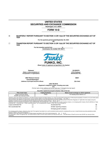 Thumbnail Funko
 10-Q Quarterly Report FY2024 