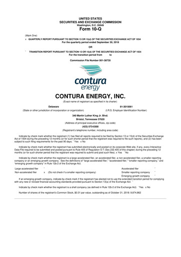 Thumbnail Alpha Metallurgical Resources 10-Q Quarterly Report FY2018 