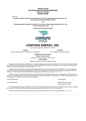 Thumbnail Alpha Metallurgical Resources 10-Q Quarterly Report FY2020 