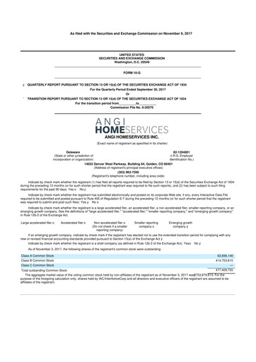 Thumbnail Angi Inc. 10-Q Quarterly Report FY 