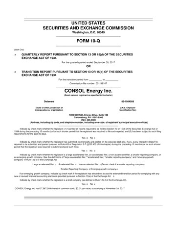 Miniature Core Natural Resources 10-Q Rapport trimestriel 2017 