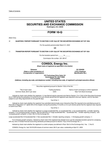 Miniature Core Natural Resources 10-Q Rapport trimestriel 2023 