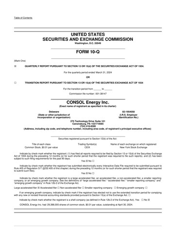 Miniature Core Natural Resources 10-Q Rapport trimestriel 2024 