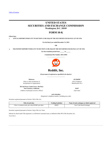 Thumbnail Reddit 10-K Annual Report 2024