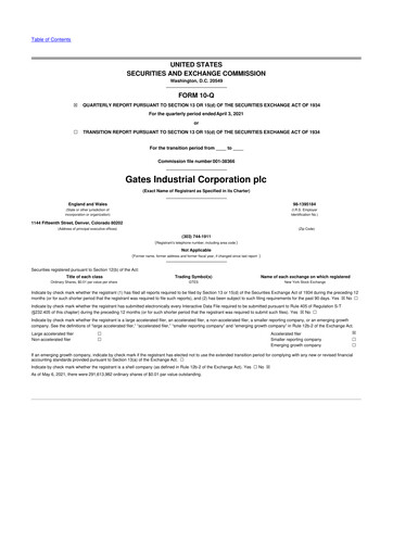 Miniature Gates Industrial Corp 10-Q Rapport trimestriel 2021 