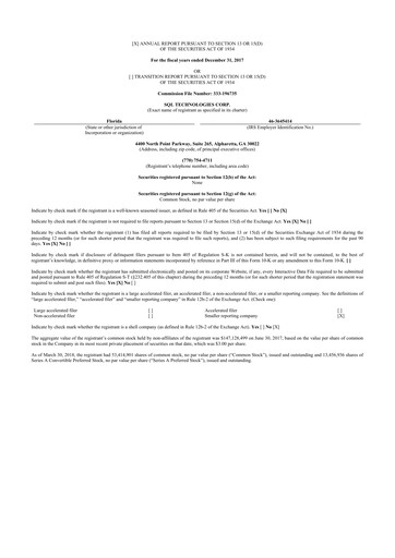 Thumbnail SKYX Platforms 10-K Annual Report 2017