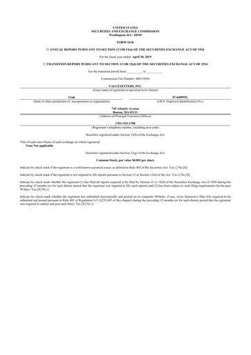 Thumbnail Netcapital 10-K Annual Report 2019