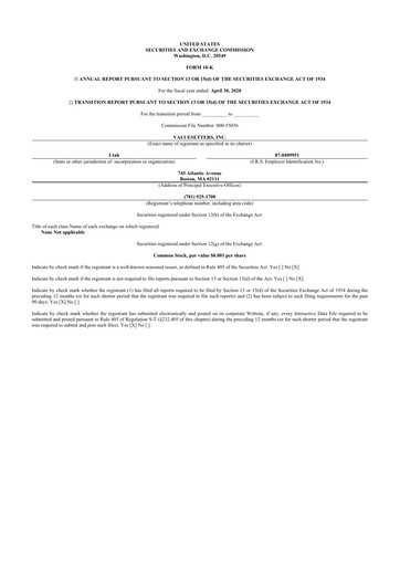 Thumbnail Netcapital 10-K Annual Report 2020