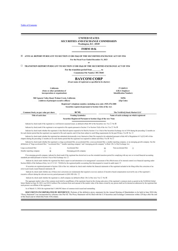 Thumbnail BayCom (United Business Bank) 10-K Annual Report 2023