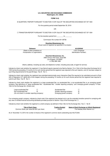 Thumbnail Lunai Bioworks 10-Q Quarterly Report FY2020 