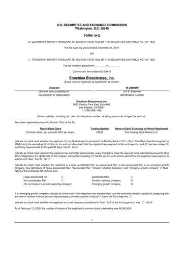 Thumbnail Lunai Bioworks 10-Q Quarterly Report FY2020 