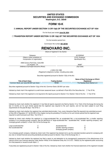 Thumbnail Lunai Bioworks 10-K Annual Report 2024