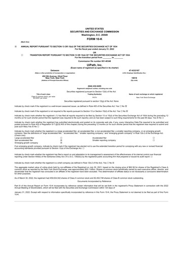 Thumbnail UiPath 10-K Annual Report 2022