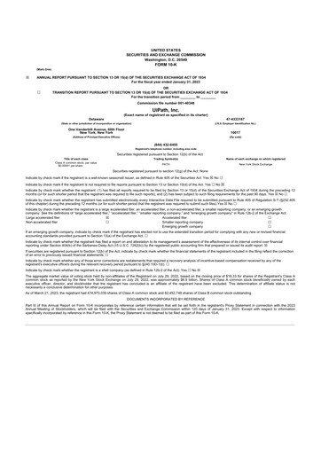 Thumbnail UiPath 10-K Annual Report 2023