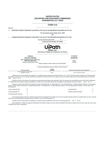 Thumbnail UiPath 10-Q Quarterly Report FY2027 Q2