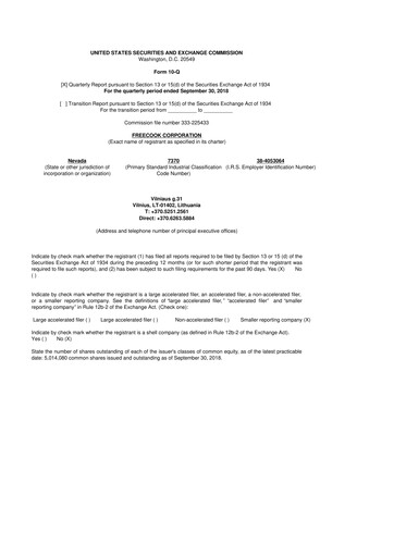 Miniature Avant Technologies Inc. 10-Q Rapport trimestriel 2019 