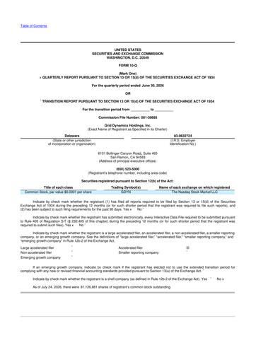 Thumbnail Grid Dynamics 10-Q Quarterly Report FY2026 