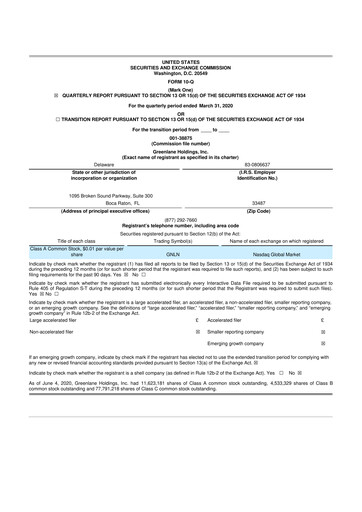 Thumbnail Greenlane Holdings, Inc. 10-Q Quarterly Report FY2020 