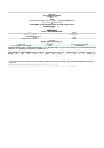 Thumbnail Greenlane Holdings, Inc. 10-Q Quarterly Report FY2021 