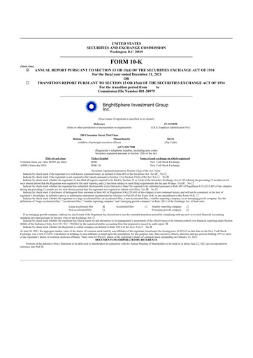 Thumbnail Acadian Asset Management 10-K Annual Report 2021