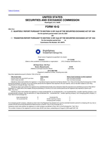 Thumbnail Acadian Asset Management 10-Q Quarterly Report FY2024 