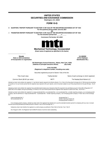 Vorschaubild Soluna Holdings 10-Q Quartalsbericht 2021 