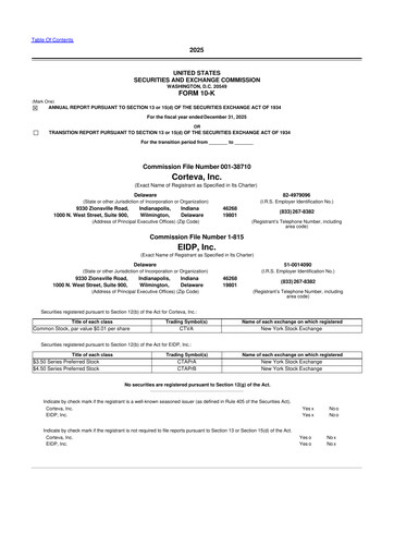 Thumbnail Corteva
 10-K Annual Report 