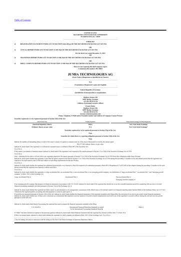 Thumbnail Jumia 20-F Annual Report 2023