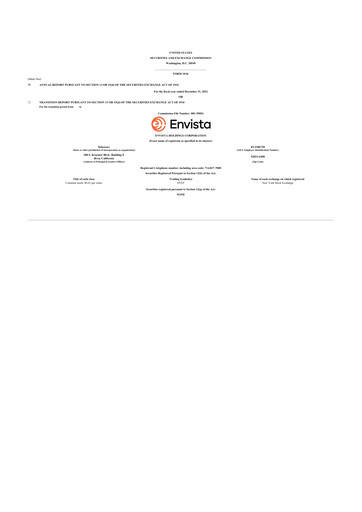 Thumbnail Envista

 10-K Annual Report 2022