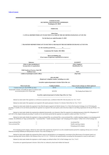 Thumbnail Microvast 10-K Annual Report 2023