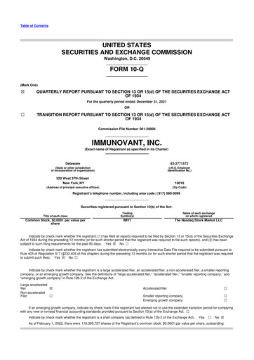 Thumbnail Immunovant 10-Q Quarterly Report FY2022 