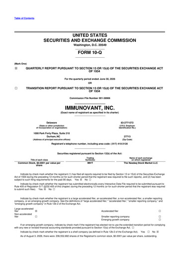Thumbnail Immunovant 10-Q Quarterly Report FY2027 