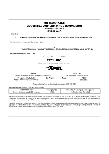 Thumbnail XPEL 10-Q Quarterly Report FY2023 