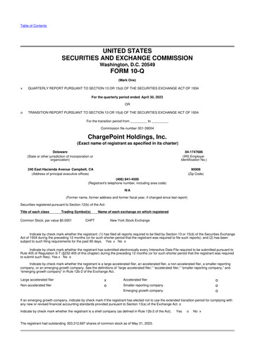 Thumbnail ChargePoint 10-Q Quarterly Report FY2024 