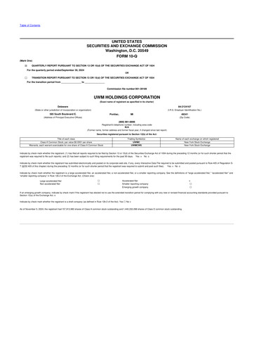 Thumbnail UWM Holdings
 10-Q Quarterly Report FY2024 