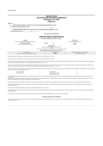 Thumbnail UWM Holdings
 10-K Annual Report 2025