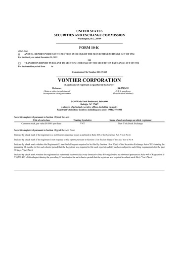 Thumbnail Vontier 10-K Annual Report 2022