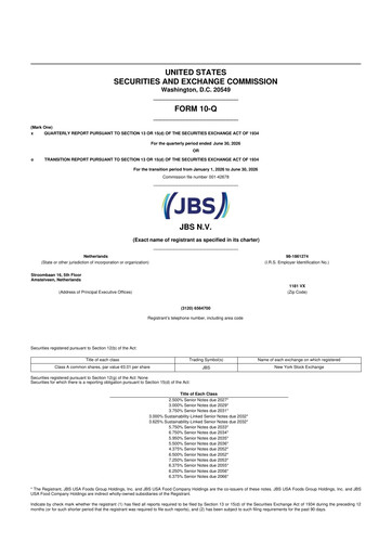 Thumbnail JBS N.V. 10-Q Quarterly Report FY2026 