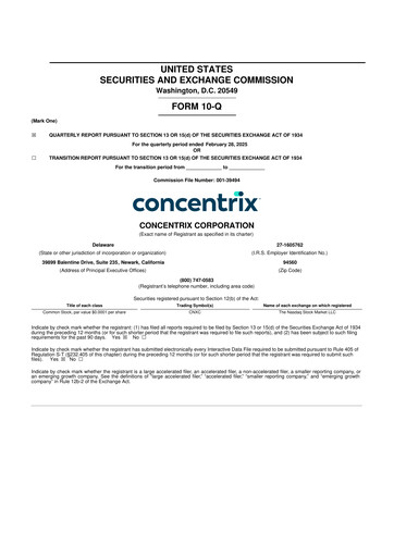 Thumbnail Concentrix 10-Q Quarterly Report FY2025 