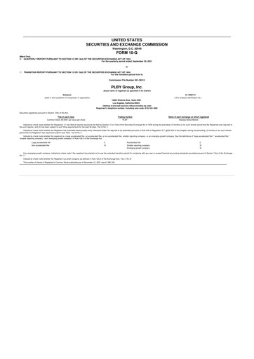 Thumbnail PLBY Group (Playboy) 10-Q Quarterly Report FY2021 