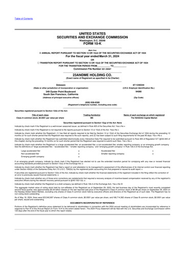 Thumbnail 23andMe 10-K Annual Report 2024