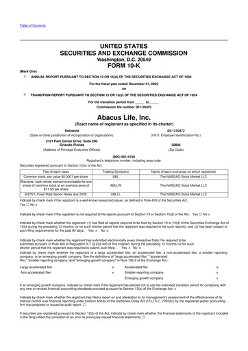 Thumbnail Abacus Global Management 10-K Annual Report 2023