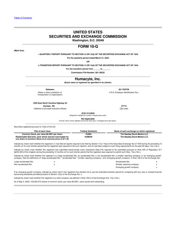 Thumbnail Humacyte 10-Q Quarterly Report FY 