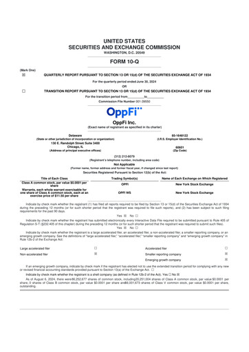 Thumbnail OppFi 10-Q Quarterly Report FY 