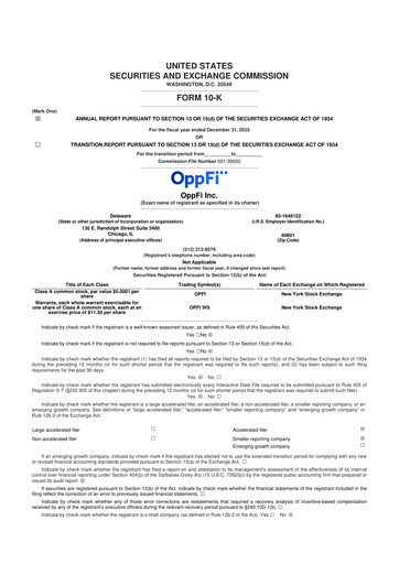 Thumbnail OppFi 10-K Annual Report 