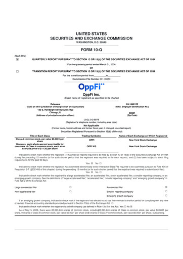Thumbnail OppFi 10-Q Quarterly Report FY2026 