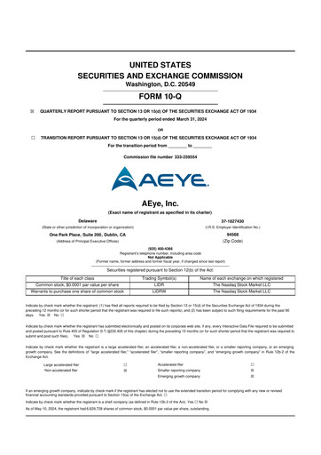 Thumbnail AEye 10-Q Quarterly Report FY2024 