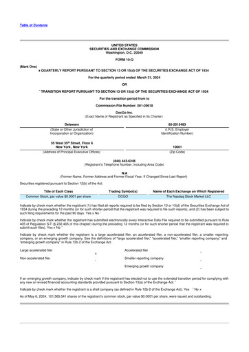 Thumbnail DocGo 10-Q Quarterly Report FY 