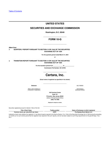 Thumbnail Certara 10-Q Quarterly Report FY2024 