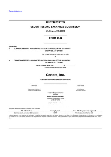 Thumbnail Certara 10-Q Quarterly Report FY2026 